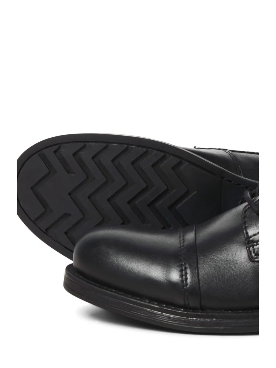 Formele Schoenen*JACK & JONES - leren laarzen Zwart