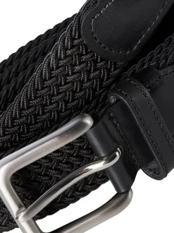 Riemen En Bretels*JACK & JONES - Woven Belt Zwart
