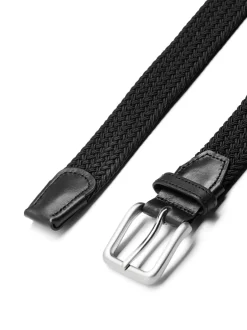 Riemen En Bretels*JACK & JONES - Woven Belt Zwart