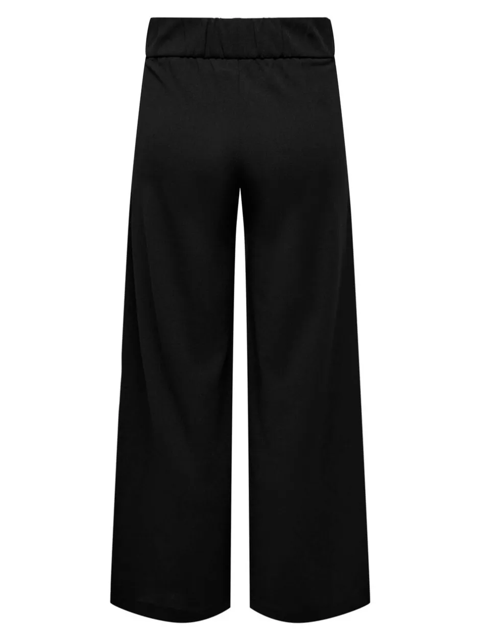 Kostuums En Werkkleding|JDY - - Broek met wijde pijpen Zwart
