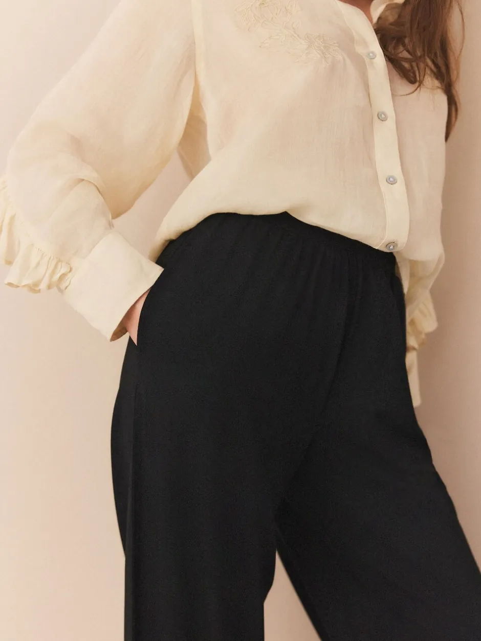 Leggings En Joggingbroeken|Next - Jersey Harem Joggers Zwart