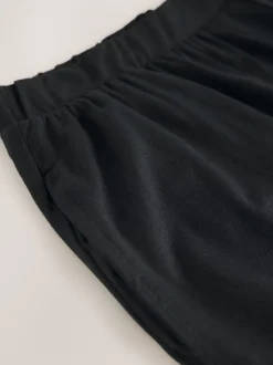 Leggings En Joggingbroeken|Next - Jersey Harem Joggers Zwart