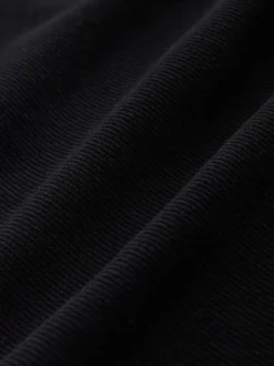Formele Overhemden|Jassen En Jacks|Next Zwart - Jersey keperstof Overshirt met drukknopen