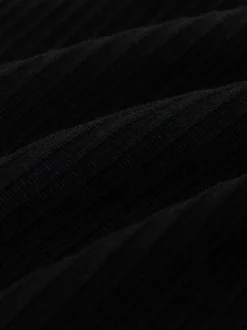 Formele Overhemden|Next Zwart - Jersey overhemd met textuur