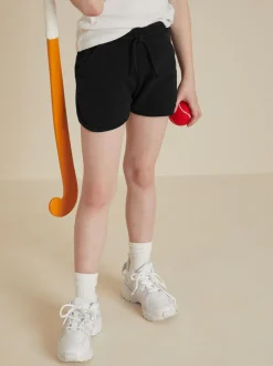 Schoolkleding|Shorts En Rokken|Next - Jersey short (3-16 jr) Zwart