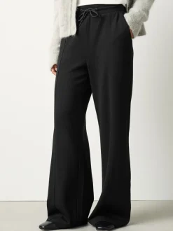 Loungewear|Leggings En Joggingbroeken|Next Zwart - Joggingbroek met wijde pijpen