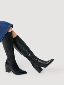 Boots*Jones Bootmaker - Cagliari knielaarzen Zwart