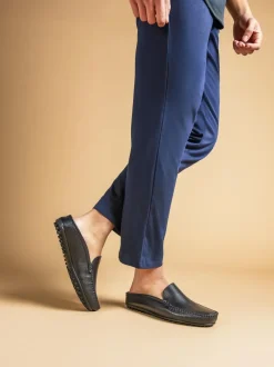Pantoffels*Jones Bootmaker - Zethan Full Slippers Zwart