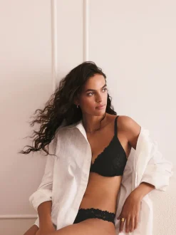 Beha's|Next Zwart - Kanten ultieme comfortabele beha