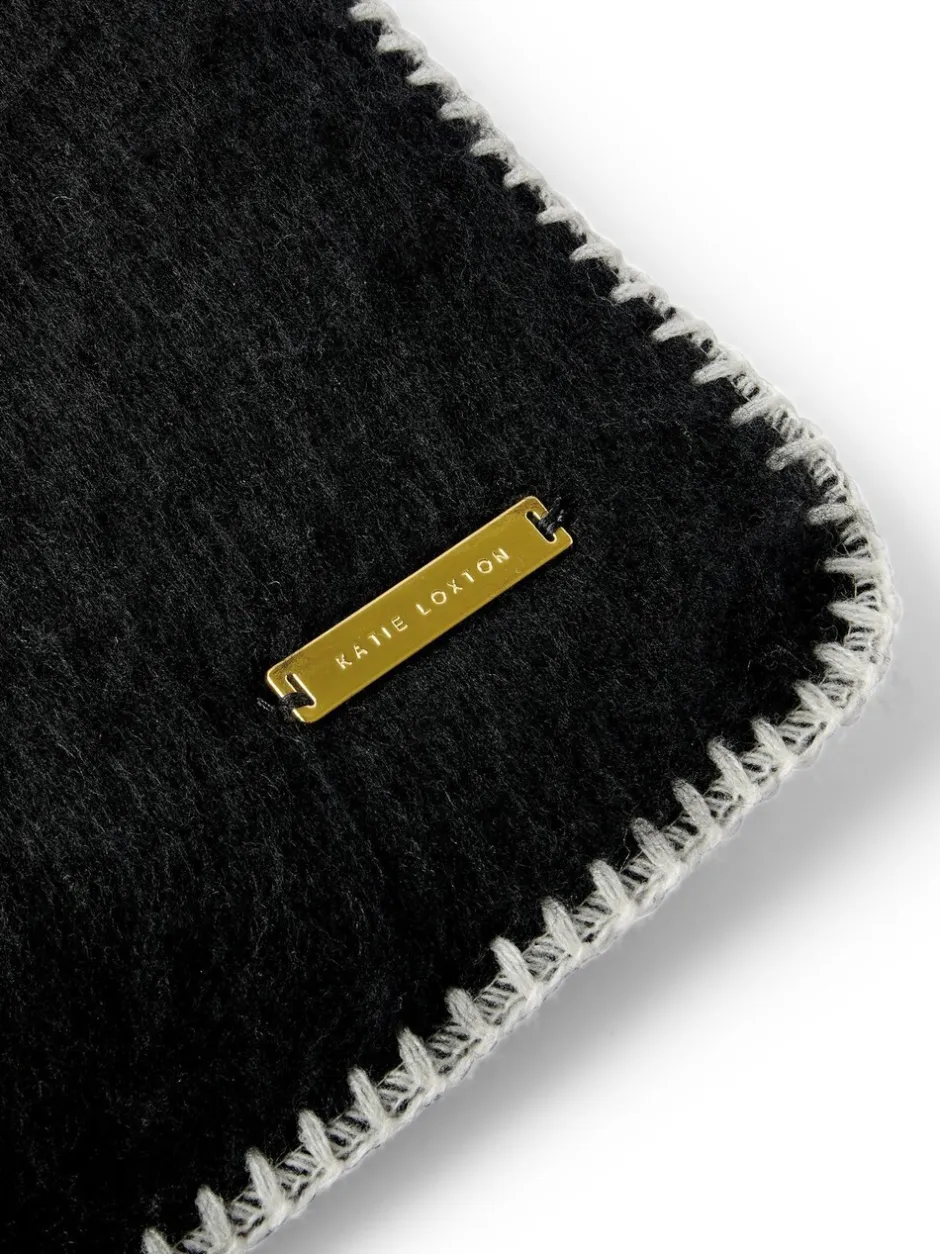 Mutsen, Handschoenen En Sjaals*Katie Loxton - Whipstitch Scarf Zwart