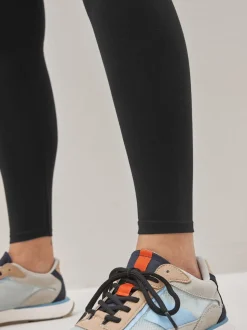 Leggings En Joggingbroeken|Next - Katoenen legging met hoge taille Zwart