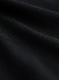 Sweaters En Hoody´S|Sweaters En Hoody´S*Next Zwart - Kwartrits - Sweatshirt van jersey met hoog katoengehalte