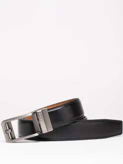 Riemen En Bretels*Lakeland Leather - Rigg Ratchet Belt Zwart