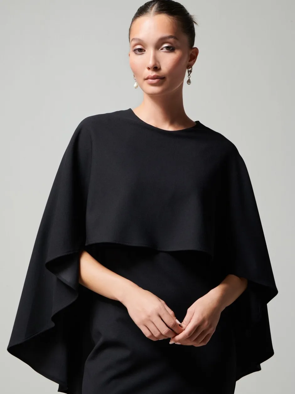 Gelegenheidskleding*Next Zwart - Lange jurk met cape