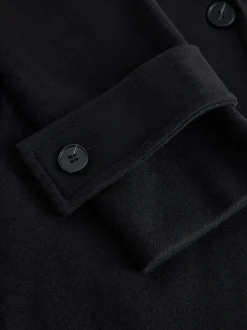 Jassen En Jacks*Next - Lange maxi-jas Zwart