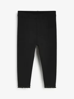 Broeken En Leggings|Next Zwart - Legging (3 mnd-7 jr)