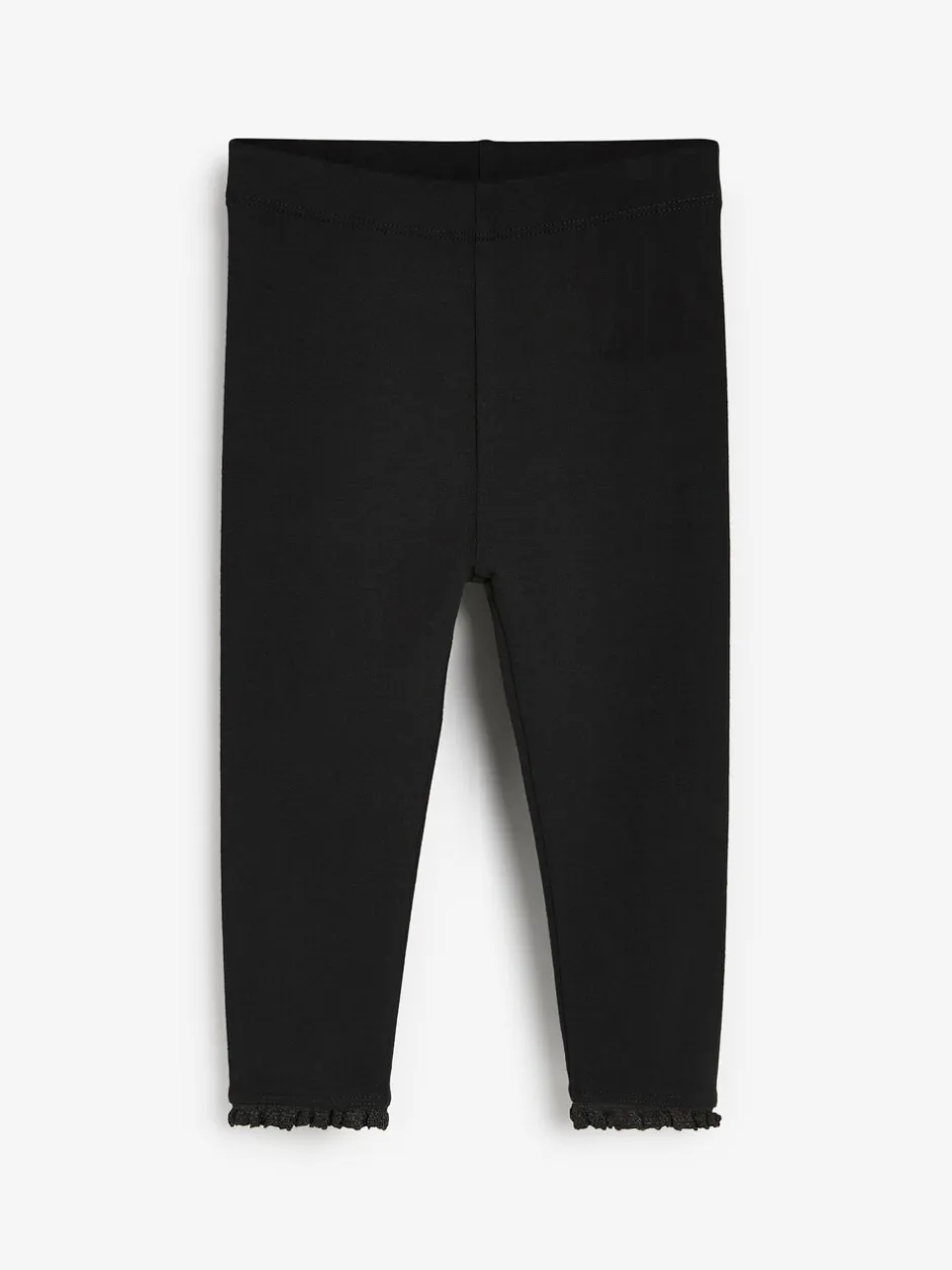 Broeken En Leggings|Next Zwart - Legging (3 mnd-7 jr)