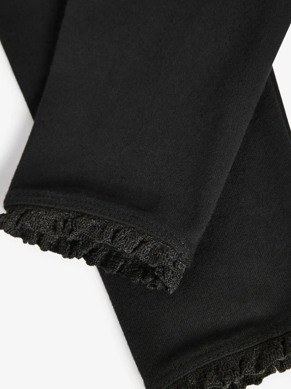 Broeken En Leggings|Next Zwart - Legging (3 mnd-7 jr)