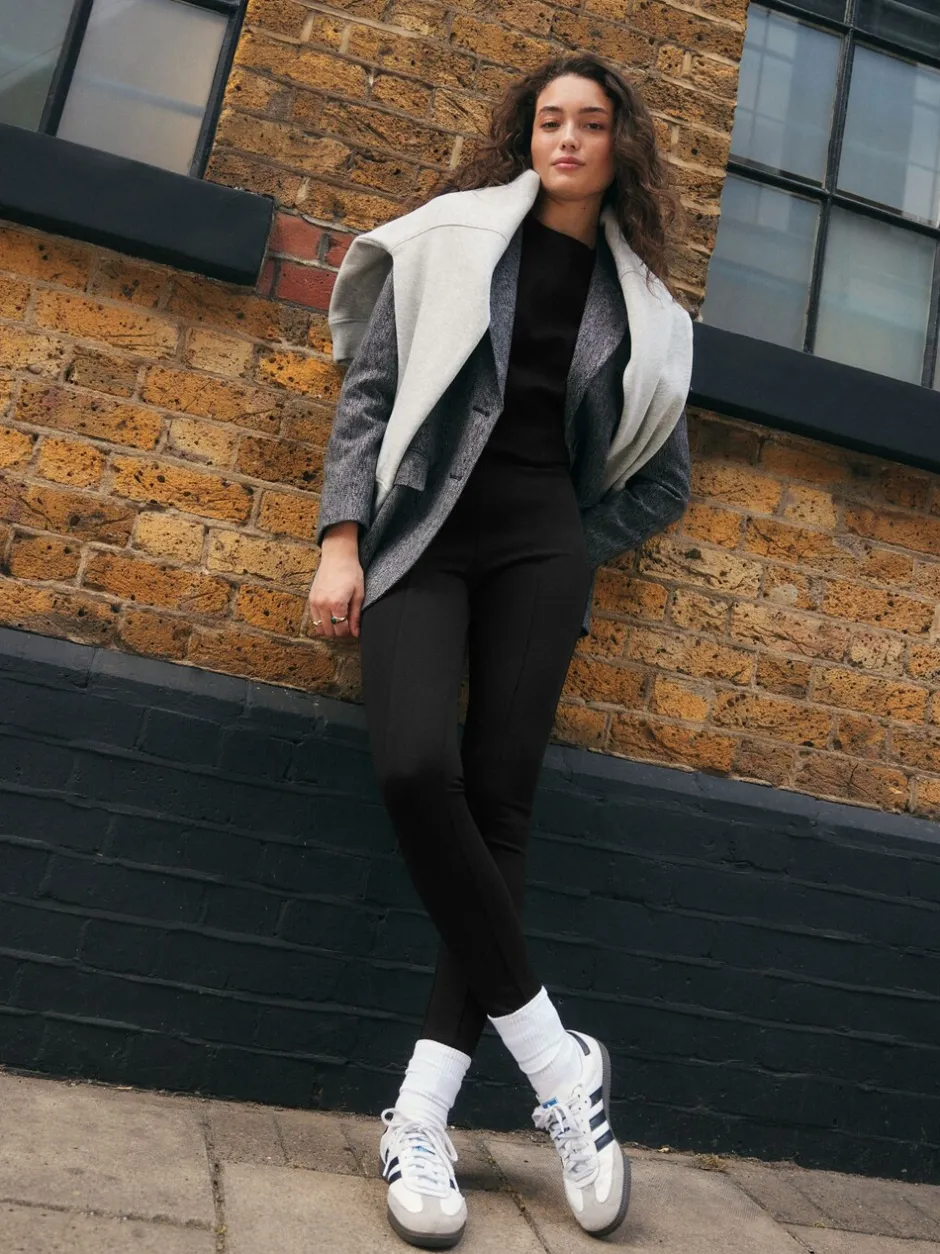 Leggings En Joggingbroeken*Next - Legging van ponte-stof Zwart