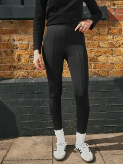 Leggings En Joggingbroeken*Next - Legging van ponte-stof Zwart