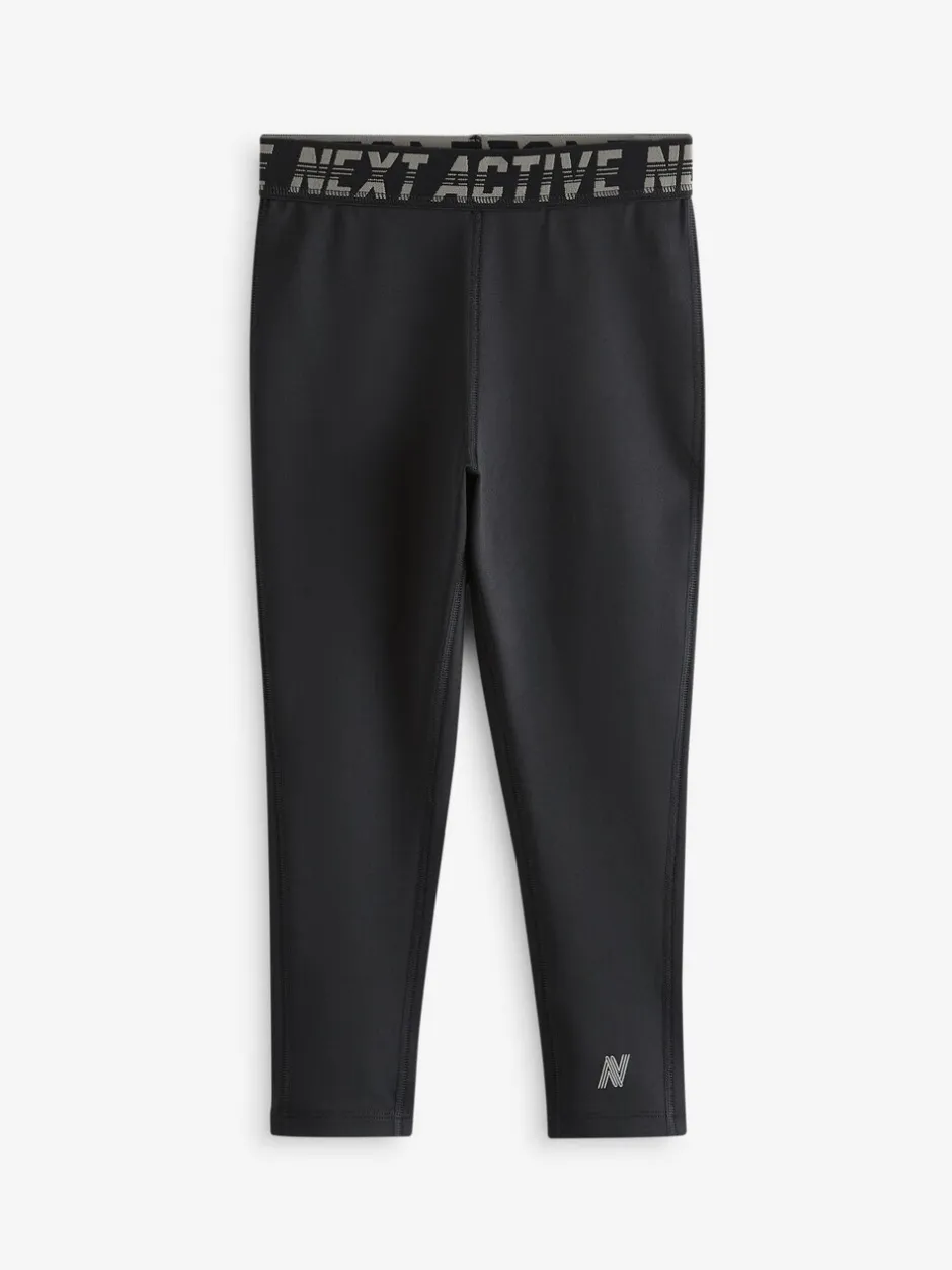 Ondergoed|Next - Leggings basislaag (3-16jr) Zwart