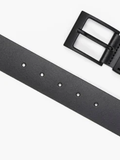 Riemen En Bretels*Levi's - ® Ashland metalen riem met logo Zwart