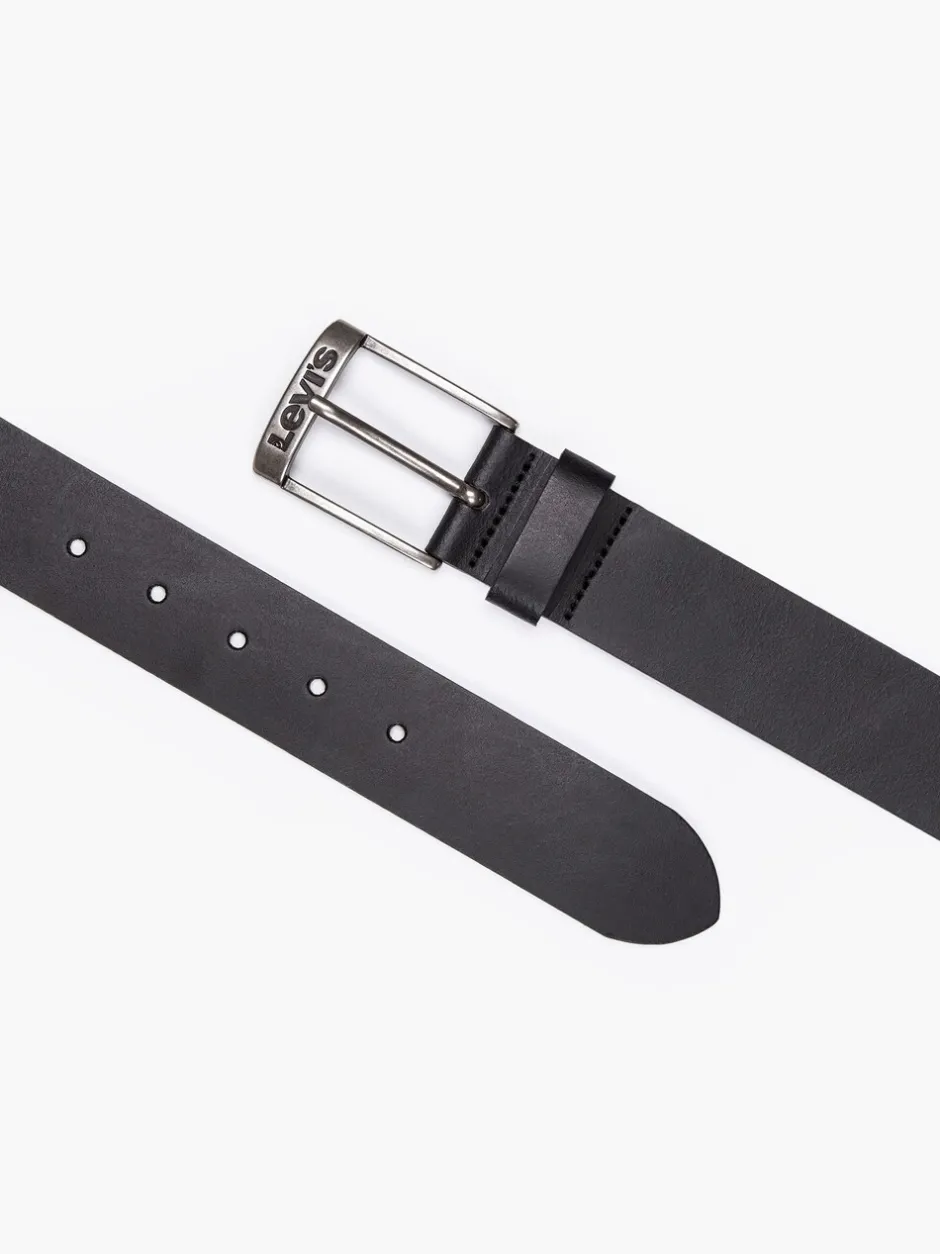 Riemen En Bretels|Levi's - ® leren Duncan riem Zwart