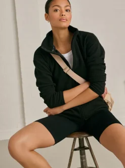 Hoody's En Sweatshirts|Next - Lichtgewicht fleece voor buiten Zwart