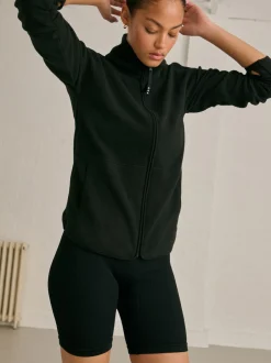 Hoody's En Sweatshirts|Next - Lichtgewicht fleece voor buiten Zwart