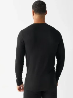 Ondergoed|Ondergoed|Next Zwart - Lightweight Thermogen Long Sleeve T-Shirts 2 Pack