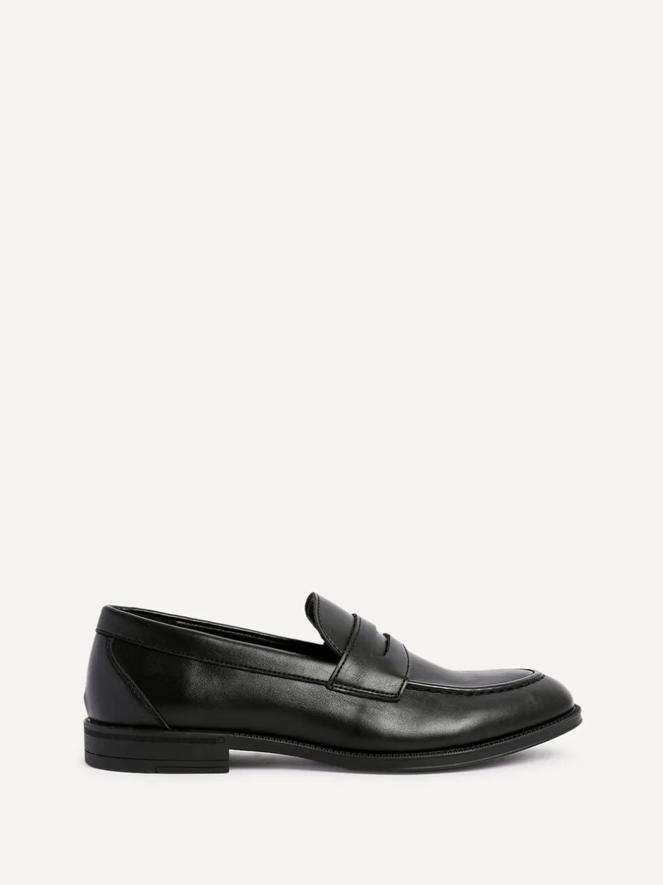 Schoenen*Linzi - Aurelio Penny Loafers Zwart
