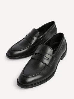 Schoenen*Linzi - Aurelio Penny Loafers Zwart