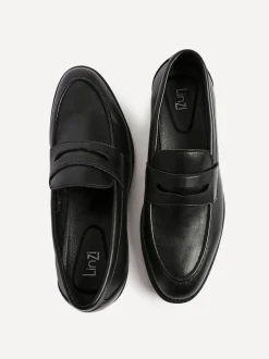 Schoenen*Linzi - Aurelio Penny Loafers Zwart