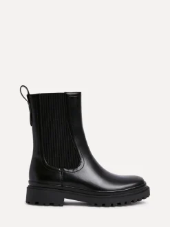 Boots*Linzi - Command Chunky Sole Chelsea Boots Zwart