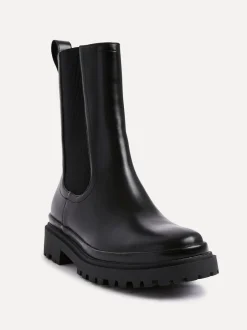 Boots*Linzi - Command Chunky Sole Chelsea Boots Zwart