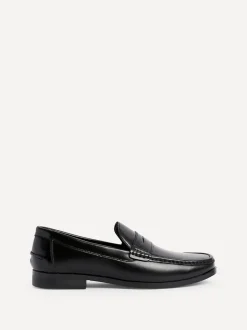 Schoenen*Linzi - Tomasso Penny Loafers Zwart