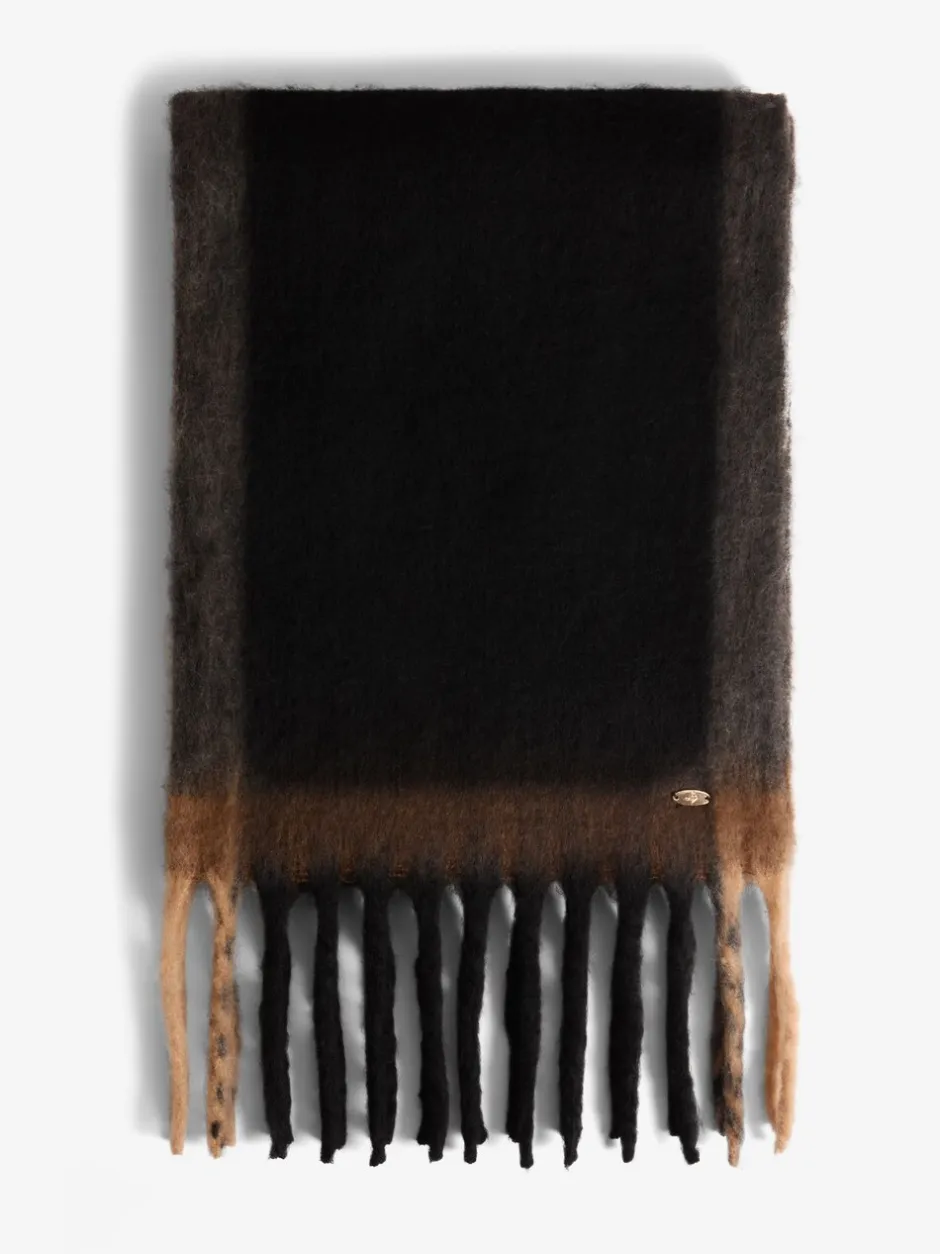 Mutsen, Handschoenen En Sjaals*Lipsy Zwart - Cosy geborstelde sjaal