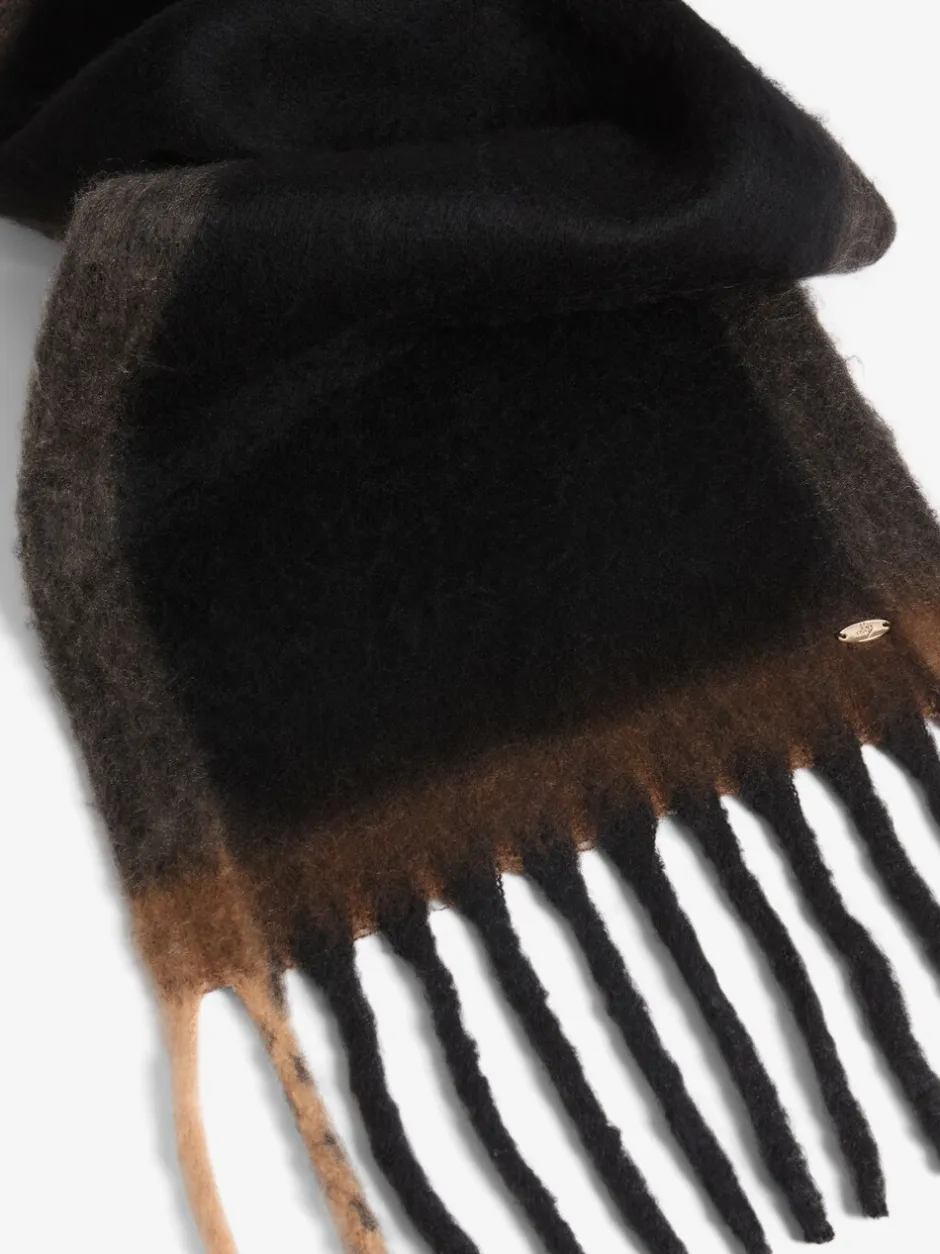 Mutsen, Handschoenen En Sjaals*Lipsy Zwart - Cosy geborstelde sjaal