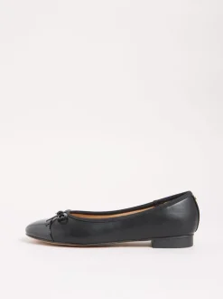 Lage Schoenen*Lipsy - Patent Toecap Ballerinas Zwart