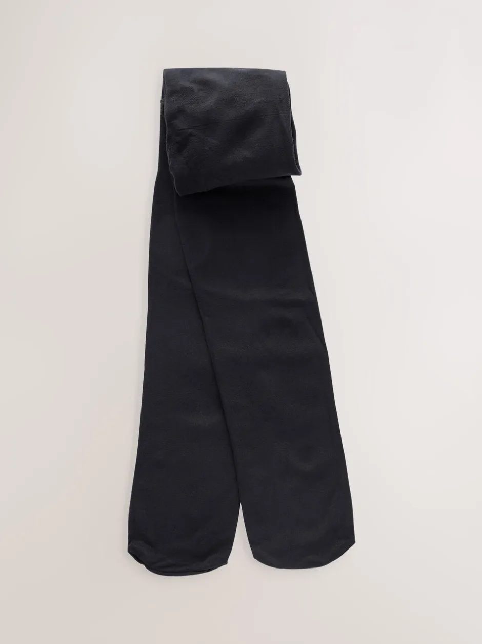 Sokken En Panty's|Next Zwart - Longer Length 40 Denier School Tights 2 Pack