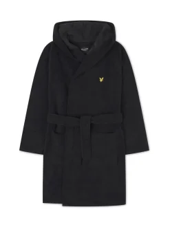 Kamerjassen*Lyle & Scott - Boys Bucke Bathrobe Zwart