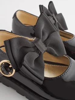 Gelegenheidskleding|Schoolkleding*Next - Mary Jane-schoenen met dikke zool en strik Zwart