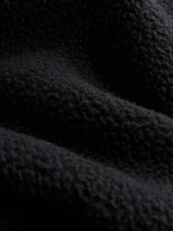 Sweaters En Hoody´S|Sweaters En Hoody´S|Next Zwart - Mat capuchon - Borg Fleece