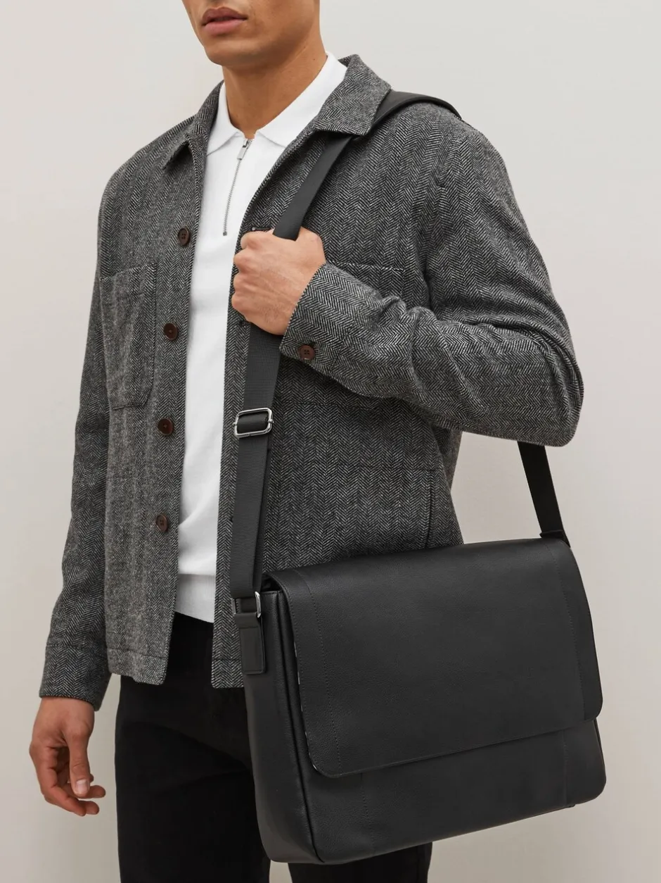 Tassen|Next - Messenger-tas Zwart