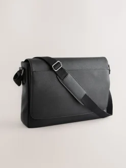 Tassen|Next - Messenger-tas Zwart