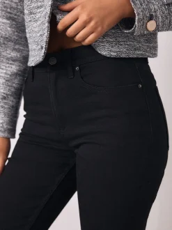 Jeans*Next - Mid Rise Stretch Bootcut Jeans Zwart