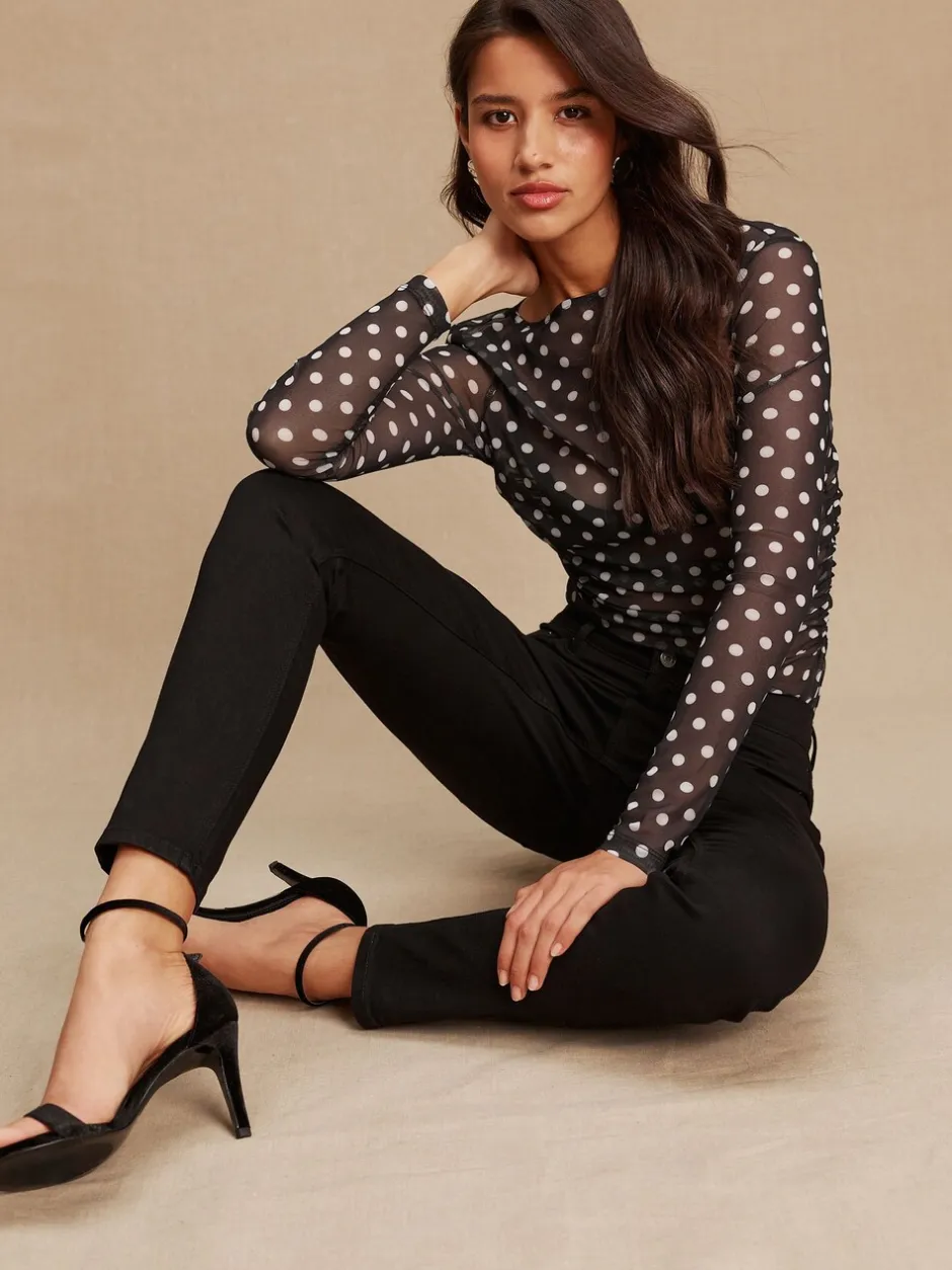 Jeans*Next - Mid Rise Stretch Skinny Jeans Zwart