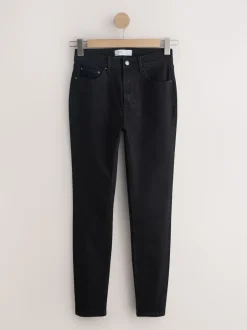 Jeans*Next - Mid Rise Stretch Skinny Jeans Zwart