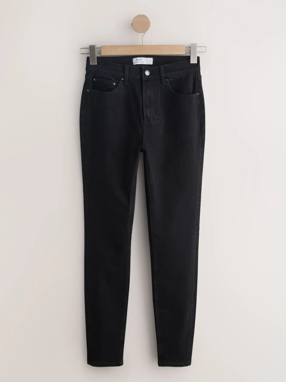 Jeans*Next - Mid Rise Stretch Skinny Jeans Zwart