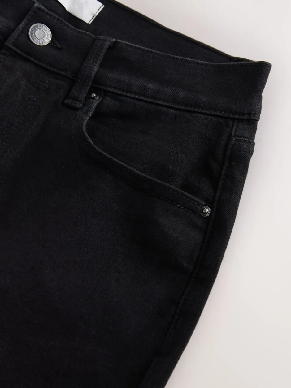 Jeans*Next - Mid Rise Stretch Skinny Jeans Zwart